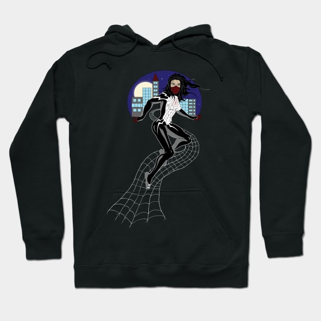 Surfing On The Web Hoodie by RedBat